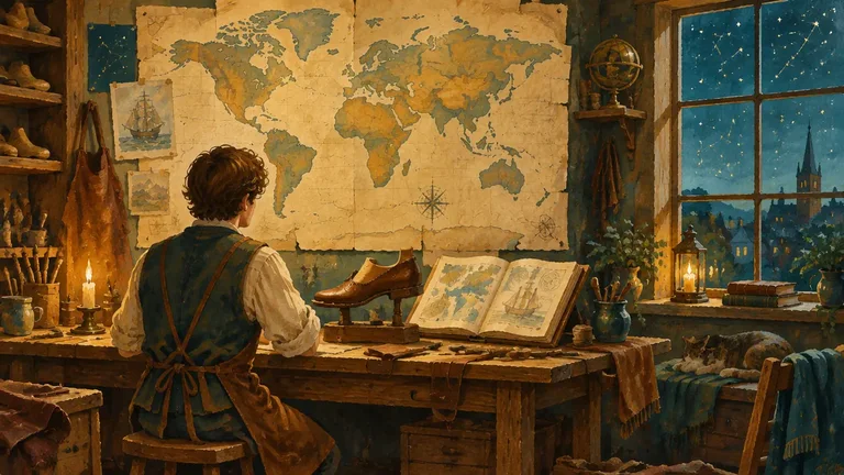Painting from the Diligence unit about William Carey