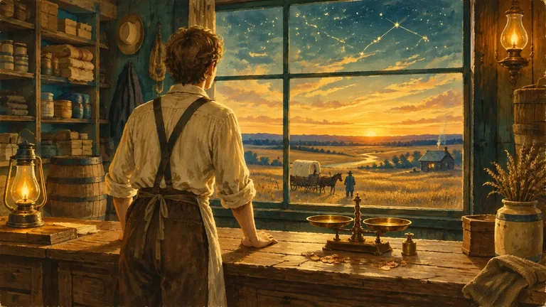 Painting from the Honesty unit about Abraham Lincoln